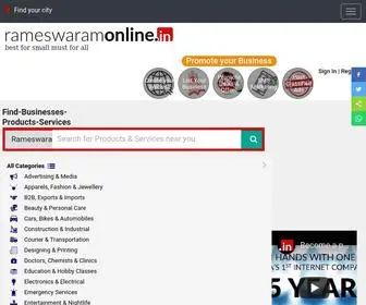 Rameswaramonline.in(Rameswaram Directory) Screenshot