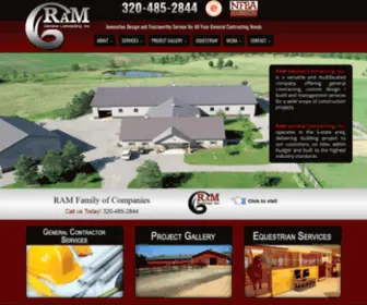 RamGeneralcontracting.com(RAM General Contracting) Screenshot