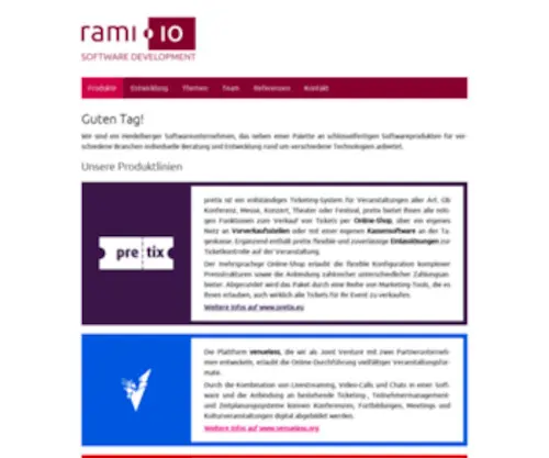 Rami.io(Web-Anwendungen und Android-Apps aus Heidelberg) Screenshot