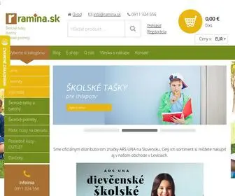 Ramina.sk(Školské) Screenshot