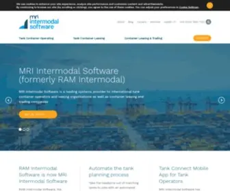 Ramintermodal.com(MRI Intermodal Software) Screenshot