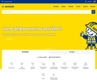 Ramirent.cz(Pronájem techniky) Screenshot