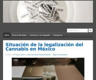 Ramirezesteves.com(Propiedad Intelectual y Registro de Marcas en Mexico por Cesar Ramirez Esteves) Screenshot