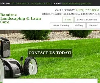 Ramirezlandscapeky.com(Affordable Lawn Care) Screenshot