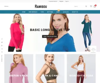 Ramisou.com(Fashion Basic) Screenshot