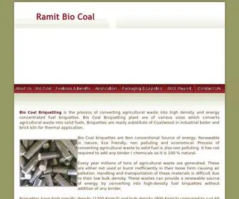 Ramitbiocoal.com(Ramit Bio Coal) Screenshot