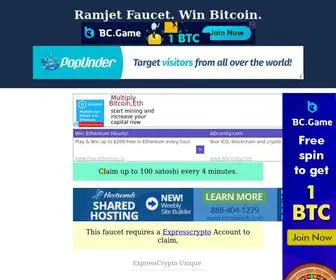 Ramjet.website(Ramjet Faucet) Screenshot