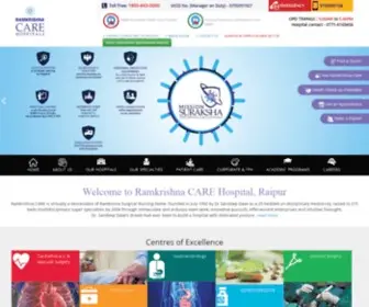 Ramkrishnacarehospitals.com(RAMKRISHNA CARE Hospital) Screenshot