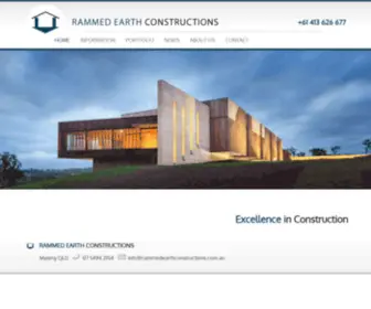 Rammedearthconstructions.com.au(Rammedearthconstructions) Screenshot