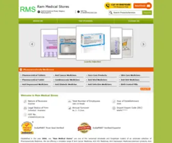 Rammedicalstores.com(Ram Medical Stores) Screenshot