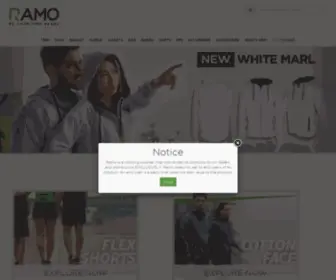 Ramo.com.au(All range Fashion Blank Apparel Supplier Online) Screenshot