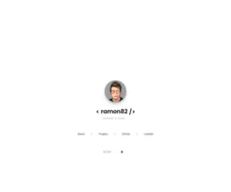 Ramon.codes(Javascript, wordpress and mobile app developer) Screenshot