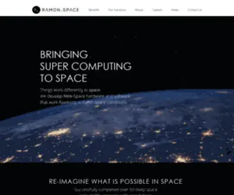 Ramon.space(Bringing super computing to space) Screenshot