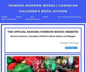 Ramonamorrowbooks.com(Jamie's Pet Children's Book) Screenshot