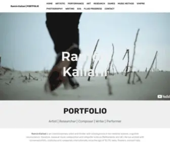 Ramonkailani.com(Ramón Kailani) Screenshot