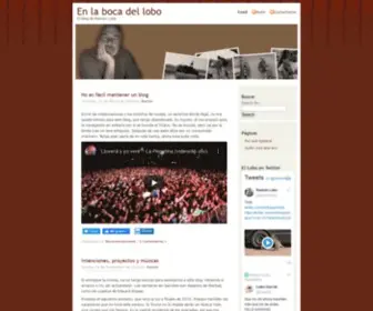 Ramonlobo.com(En la boca del lobo) Screenshot