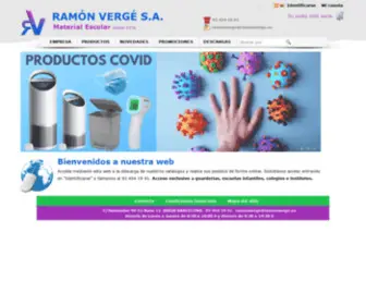 Ramonverge.es(Ramón Vergé S.A) Screenshot