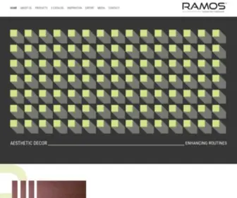 Ramos.in(We are Leading manufacturer and supplier of Wall Tiles) Screenshot