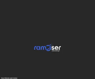 Ramoser-Webdesign.com(Ramoser Webdesign) Screenshot