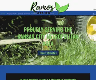 Ramoslawncare.com(Landscaping) Screenshot