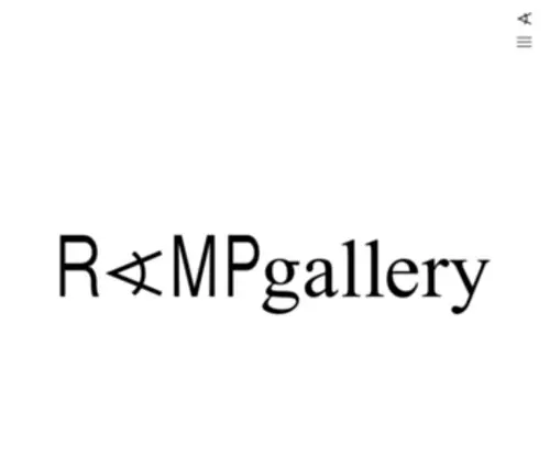 Ramp-Gallery.com(Ramp Gallery) Screenshot