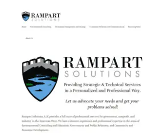 Rampart-Solutions.com(Rampart Solutions) Screenshot