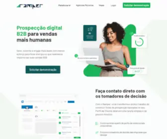Ramper.com.br(Plataforma completa de marketing e vendas B2B) Screenshot