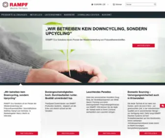Rampf-Gruppe.de(Engineering and Chemical Solutions) Screenshot