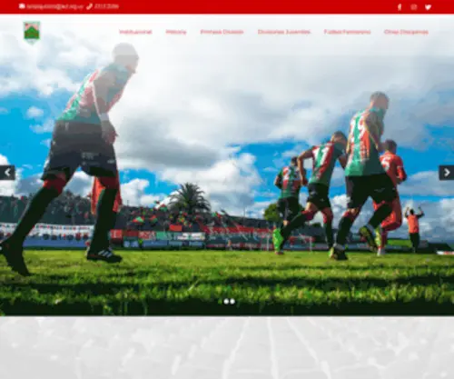 Ramplajuniorsoficial.com.uy(Rampla Juniors) Screenshot