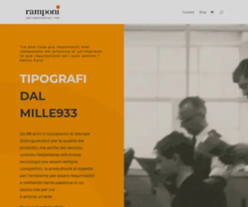 Ramponiartigrafiche.it(Ramponi Arti Grafiche) Screenshot