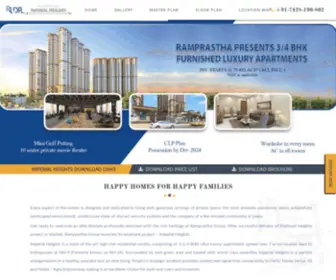 Ramprasthaimperialheights.info(Ramprastha Imperial Heights) Screenshot