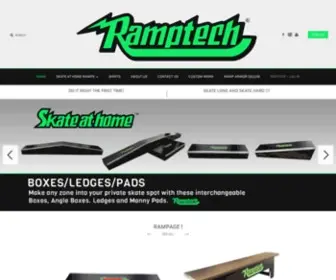 Ramptech.com(Ramptech Skate at home) Screenshot