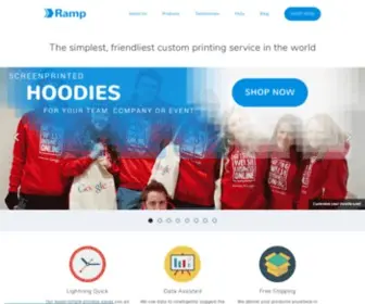Ramptshirts.com(Amazing t) Screenshot