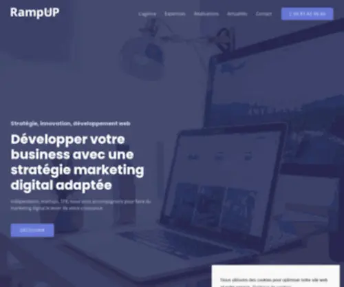 Rampup.fr(Agence) Screenshot