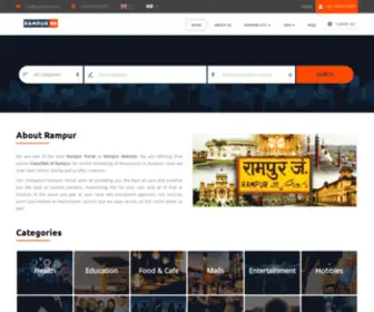 Rampurbn.com(Rampur Portal) Screenshot