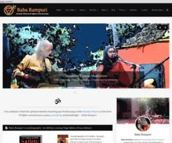 Rampuri.com(Baba Rampuri) Screenshot