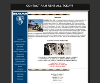 Ramrentallonline.com(RAM RENT) Screenshot