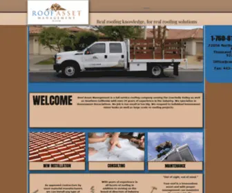 RamroofmGMT.com(Roof Asset Management) Screenshot