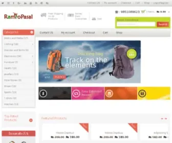 Ramropasal.com(Ramro Pasal) Screenshot