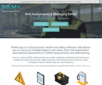 Rams-APP.co.uk(RAMs App Software) Screenshot