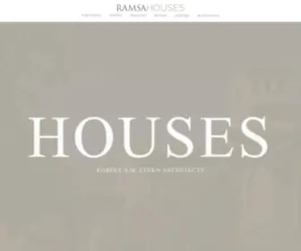 Ramsahouses.com(Robert A.M) Screenshot