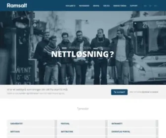 Ramsalt.com(Ledende leverand) Screenshot