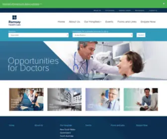 Ramsaydocs.com.au(Ramsay Health Care) Screenshot