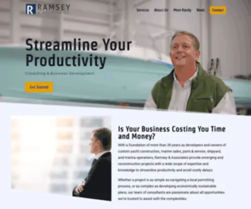 Ramseyassocs.com(Consulting and Business Development from Ramsey & Associates) Screenshot