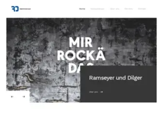 Ramseyer-Dilger.ch(Ramseyer und Dilger AG) Screenshot