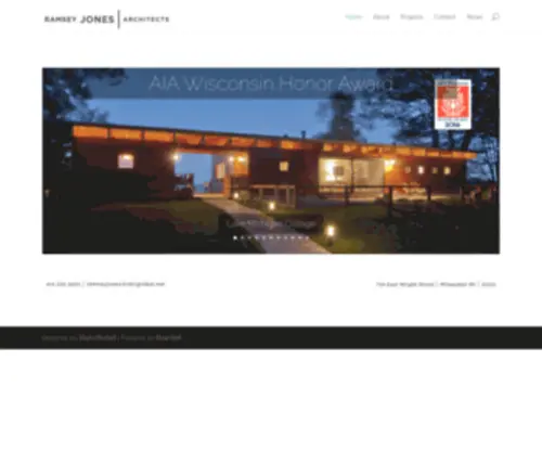 Ramseyjonesarchitects.com(Ramsey Jones Architects) Screenshot