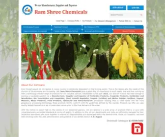 Ramshreechemicals.in(RAM SHREE CHEMICALS) Screenshot