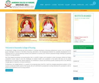 Ramsnehinursing.org(Ramsnehi College of Nursing) Screenshot