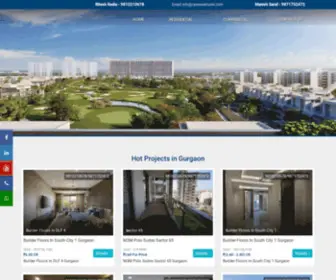 Ramsventures.com(Builder Floors in Gurgaon (Gurugram)) Screenshot