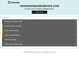 Ramsweetsandcaterers.com(Ram Sweet) Screenshot